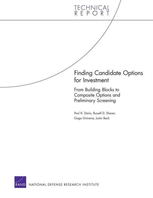 Finding Candidate Options for Investment