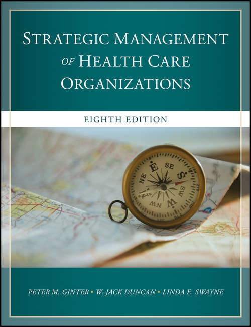 Book cover of The Strategic Management of Health Care Organizations