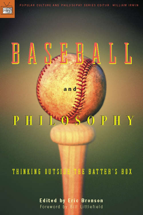 Book cover of Baseball and Philosophy