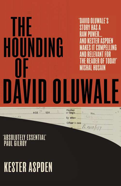 Book cover of The Hounding of David Oluwale
