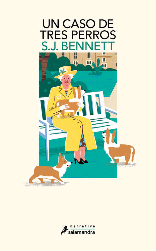 Book cover of Un caso de tres perros (Su Majestad, la reina investigadora: Volumen 2)