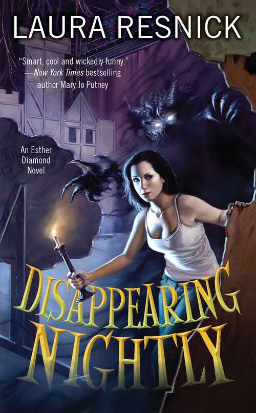 Book cover of Disappearing Nightly (Esther Diamond Novel #1)
