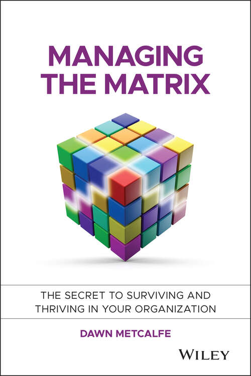 Book cover of Managing the Matrix