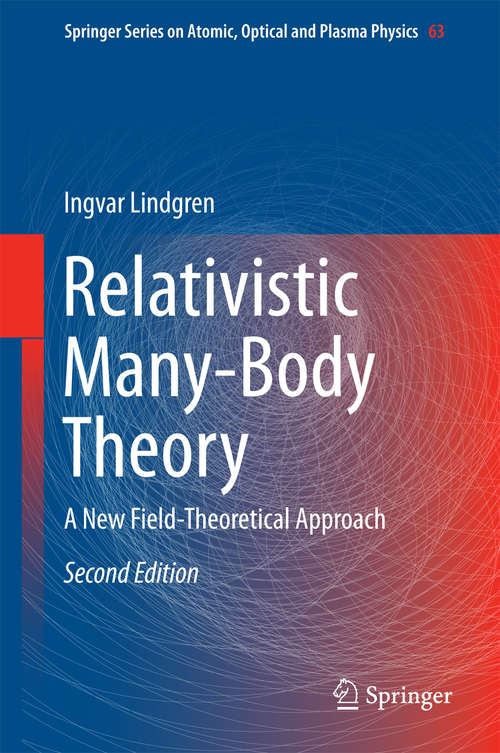 Book cover of Relativistic Many-Body Theory, 2nd Edition