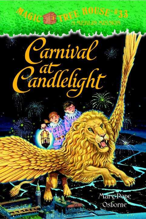 Book cover of Carnival at Candlelight (Magic Tree House #33)