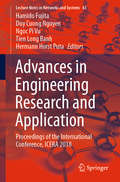 Advances in Engineering Research and Application: Proceedings of the International Conference, ICERA 2018 (Lecture Notes in Networks and Systems #63)