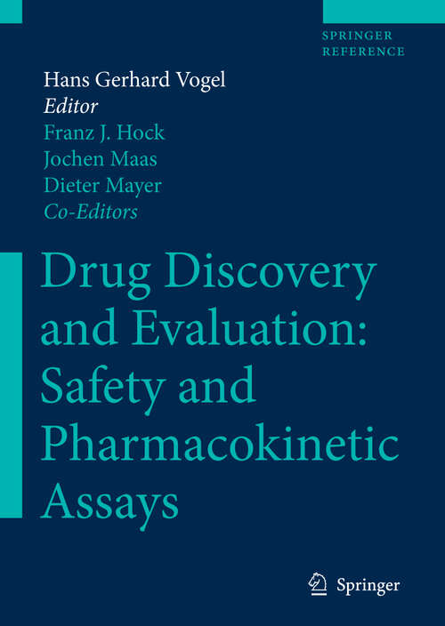 Book cover of Drug Discovery and Evaluation: Safety and Pharmacokinetic Assays