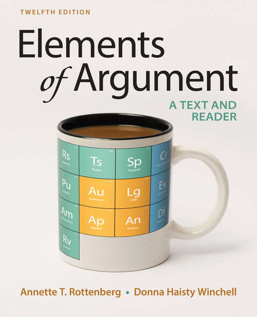Book cover of Elements of Argument (Twelfth Edition)