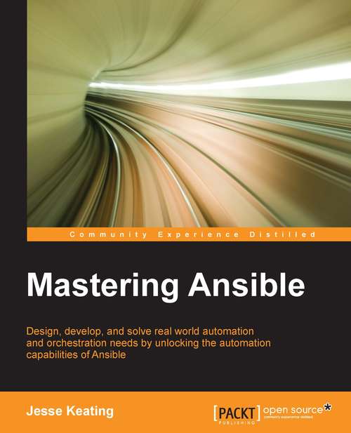 Book cover of Mastering Ansible