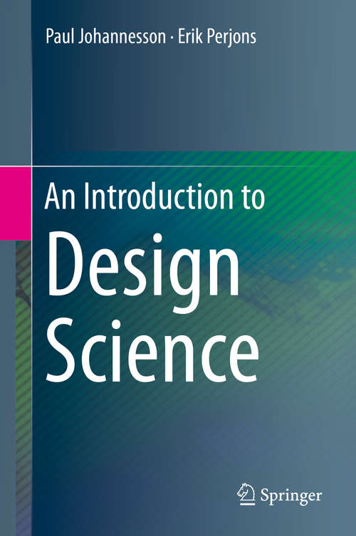 Book cover of An Introduction to Design Science