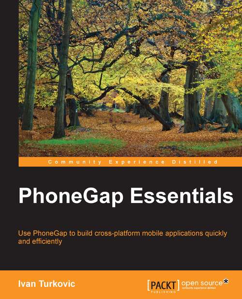 Book cover of PhoneGap Essentials
