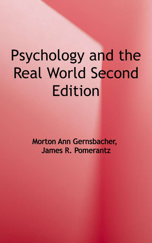 Psychology and the Real World