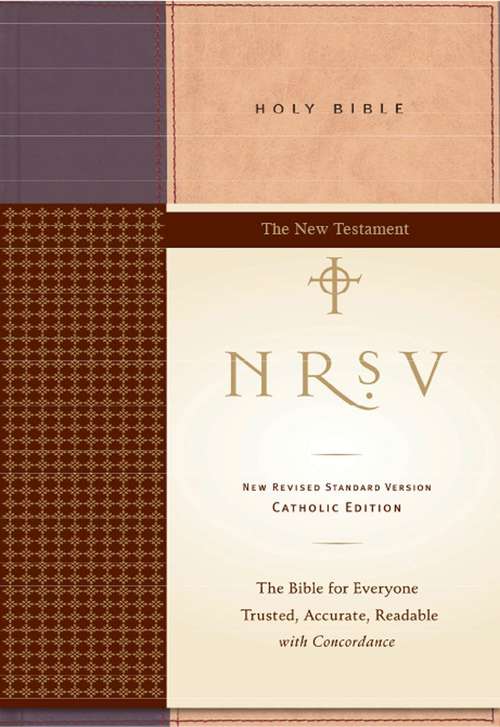 Book cover of NRSV Catholic Edition Bible Anglicized--New Testament