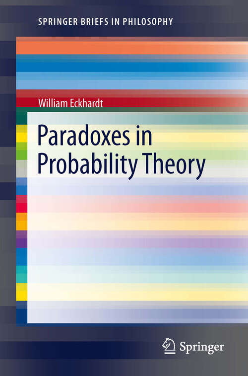 Book cover of Paradoxes in Probability Theory