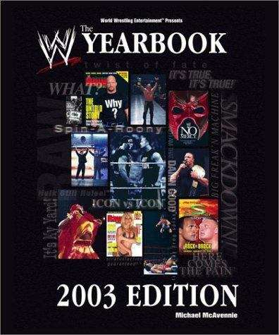 Book cover of The WWE YEARBOOK 2003 EDITION