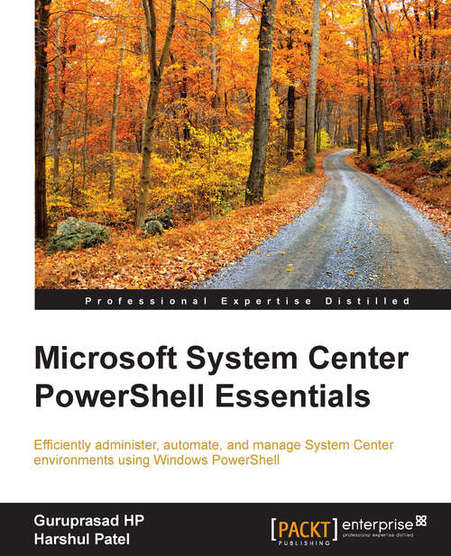 Book cover of Microsoft System Center PowerShell Essentials