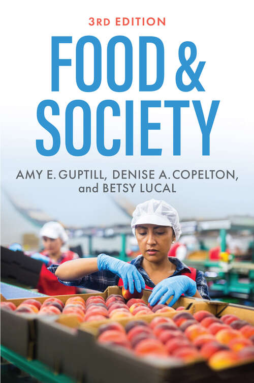 Book cover of Food & Society: Principles and Paradoxes (3)