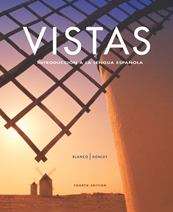Book cover of Vistas, Introducción a la lengua española