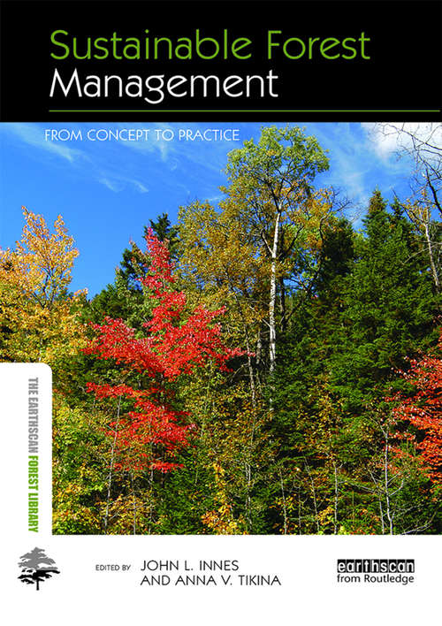 Book cover of Sustainable Forest Management: From Concept to Practice