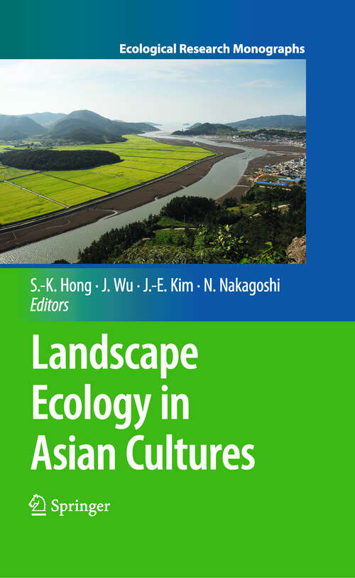 Book cover of Landscape Ecology in Asian Cultures