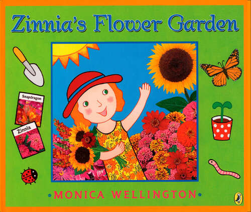 Book cover of Zinnia's Flower Garden