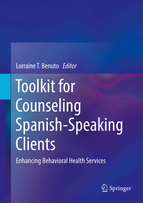 Book cover of Toolkit for Counseling Spanish-Speaking Clients