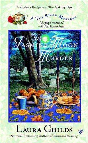 Book cover of The Jasmine Moon Murder (Tea Shop Mystery #5)