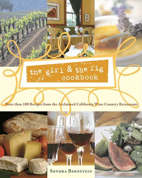 Book cover of the girl & the fig cookbook