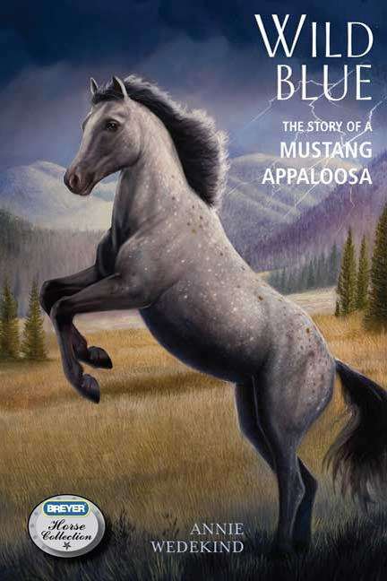 Book cover of Wild Blue: The Story of a Mustang Appaloosa