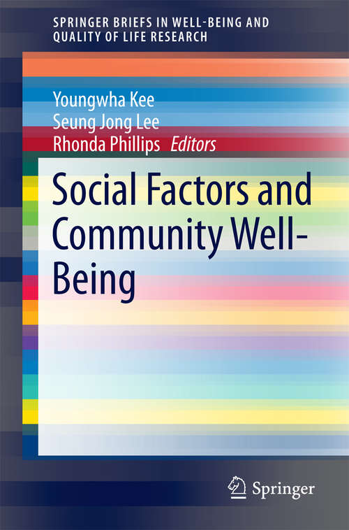 Social Factors and Community Well-Being