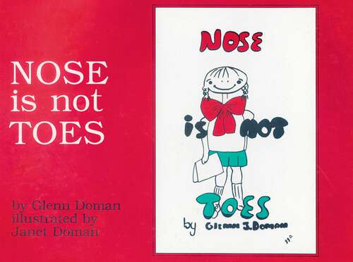 Book cover of Nose Is Not Toes