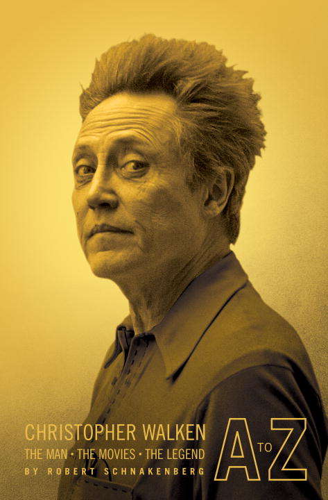 Book cover of Christopher Walken A to Z