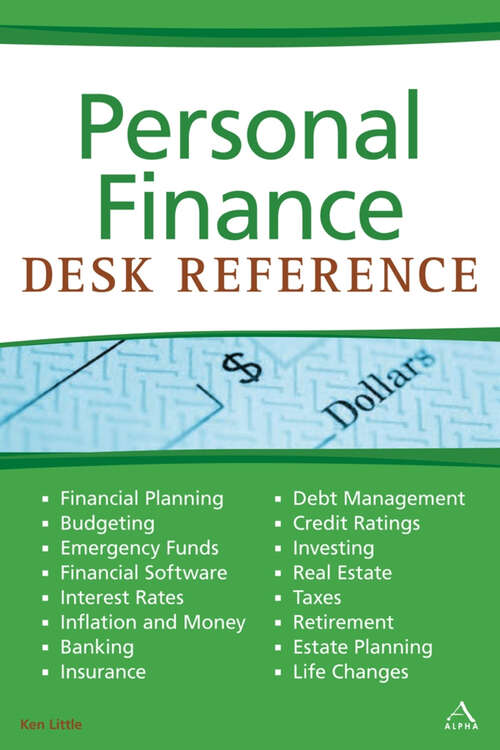 Book cover of Personal Finance Desk Reference