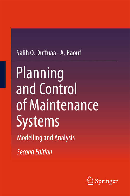 Book cover of Planning and Control of Maintenance Systems