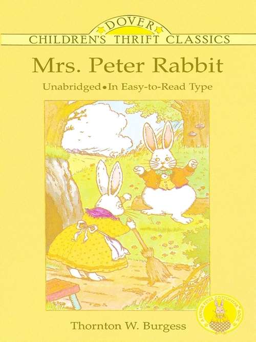Book cover of Mrs. Peter Rabbit (Dover Children's Thrift Classics)