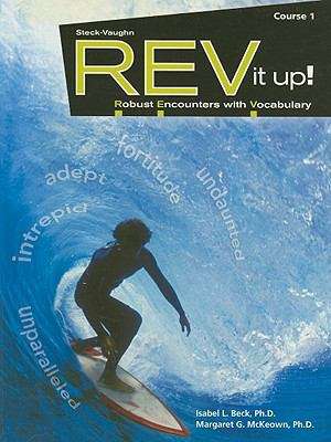Book cover of REV It Up! Robust Encounters with Vocabulary, Course 1