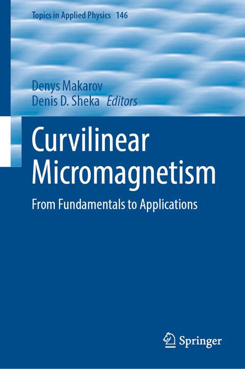 Cover image of Curvilinear Micromagnetism