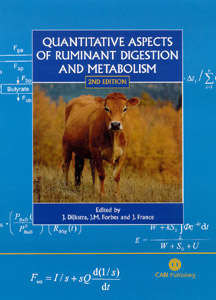 Cover image of Quantitative Aspects of Ruminant Digestion and Metabolism (2nd edition)