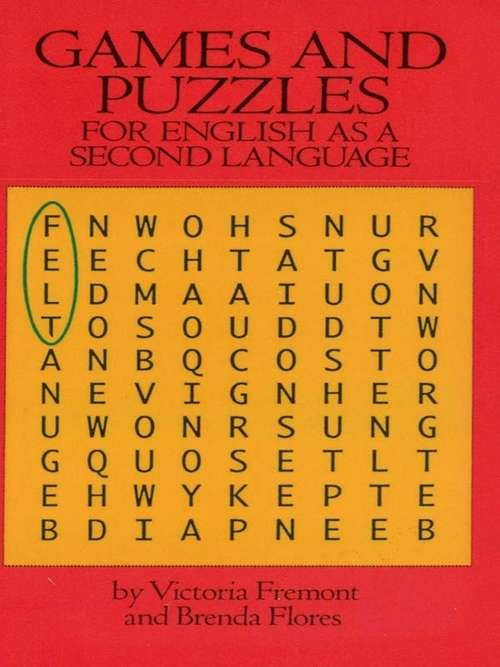 Book cover of Games and Puzzles for English as a Second Language (Dover Puzzle Games Ser.)