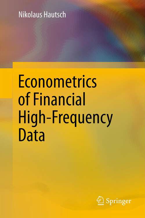 Book cover of Econometrics of Financial High-Frequency Data