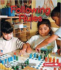 Book cover of Following Rules (First Step Nonfiction)