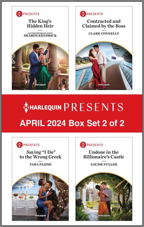 Book cover of Harlequin Presents April 2024 - Box Set 2 of 2 (Original)