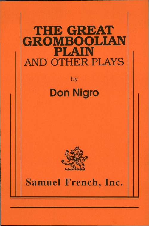 Book cover of Great Gromboolian Plain