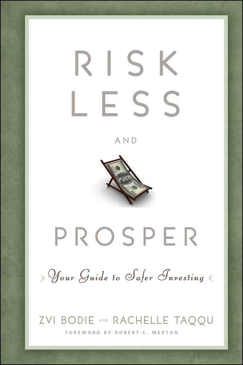 Book cover of Risk Less and Prosper