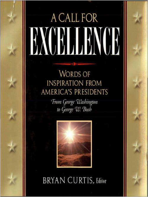Book cover of A Call for Excellence