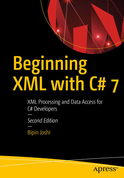 Book cover of Beginning XML with C# 7: XML Processing and Data Access for C# Developers