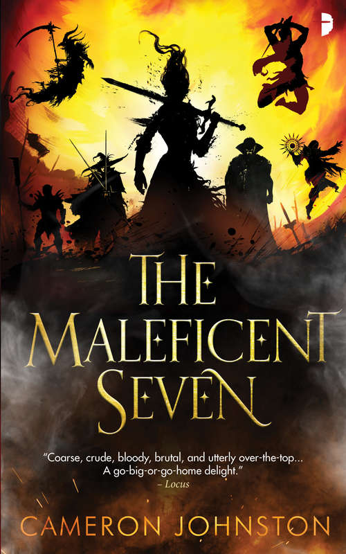 Book cover of The Maleficent Seven