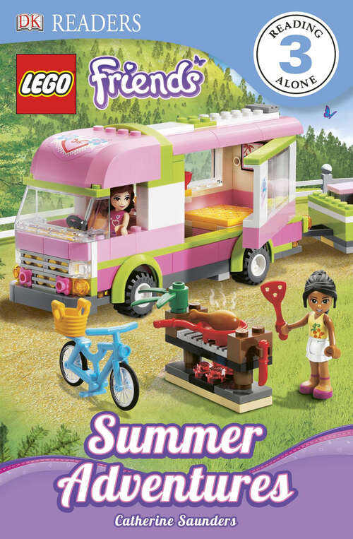 Book cover of DK Readers L3: LEGO® Friends: Summer Adventures (DK Readers Level 3)
