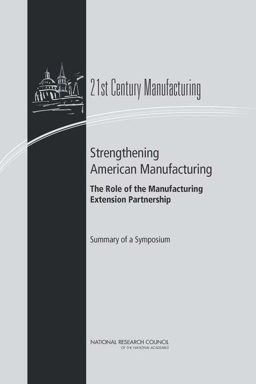 Strengthening American Manufacturing