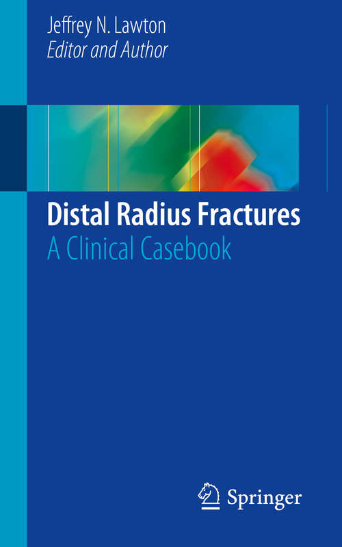 Book cover of Distal Radius Fractures